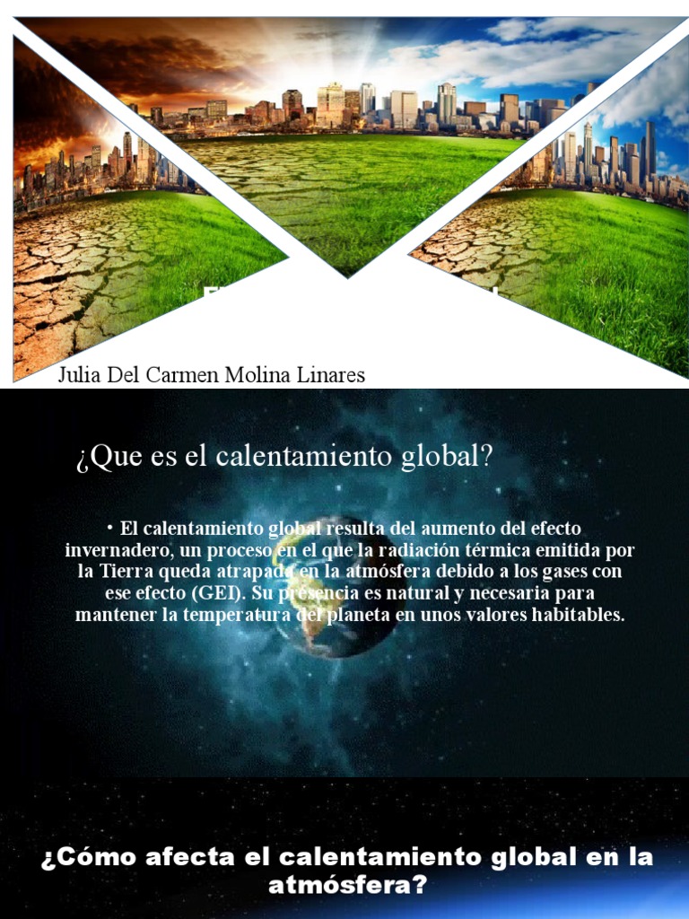 Causas y efectos del calentamiento global | PDF | Gases de efecto ...