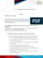 Technology impacts on human life