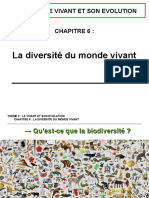 T2C6 - La Diversité Du Monde Vivant