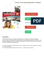 Décibel 1 Niv. A1 - Livre + CD mp3 + DVD - Collection Décibel PDF - Télécharger, Lire