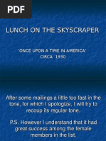 Download Charles C Ebbets Photography -  Lunch on the skyscraper by oliver becker SN5617915 doc pdf