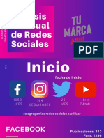 Reporte de Redes Sociales