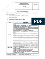 SST-MN002 Manual de Funciones y Responsabilidades
