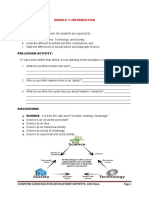 Module 1: Introduction