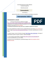 Convocatoria Intersemestral 2021 5