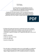 Seguridad industrial y medidas COVID en TITSA