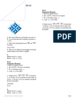 Congruent Triangle Proofs