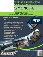 Itinerario Sajama 2D 1N