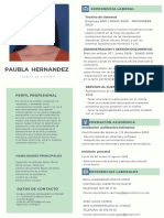 PAULA HERNANDEZ Currículum Vitae