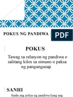 Pokus NG Pandiwa