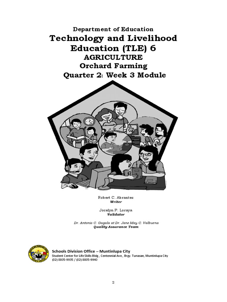 Orchard Farming in TLE Grade 6 Module | PDF | Grafting | Trees