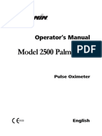 Operator'S Manual: Model 2500 Palmsat