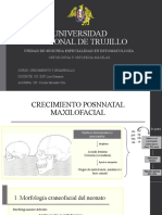 Crecimiento Posnatal Maxilofacial