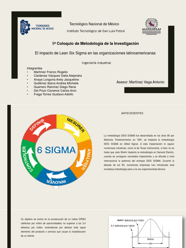 Impacto de Lean Six Sigma en México | PDF | Six Sigma | Lean Manufacturing