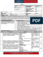 Silabo de Primeros Auxilios y Bioseguridad 2020