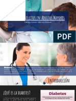 Diabetes adultos mayores