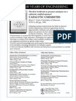 Wiley: 100 Years of Engineering: Catalytic Chemistry