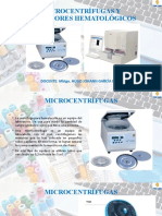 MODULO 10 - MICROCENTRÍFUGAS Y CONTADORES HEMATOLÓGICOS