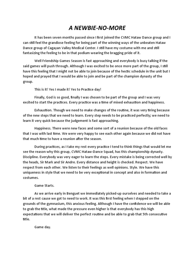 A Newbie PDF