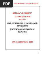 Plan Bodega La Eskinita