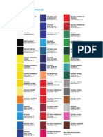 Tabela de Cores Pantone