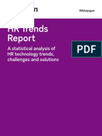 HR Trends: A Statistical Analysis of HR Technology Trends, Challenges and Solutions