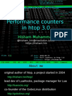 Performance Counters in Htop 3.0: Hisham Muhammad