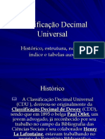 Classificacao Decimal Universal