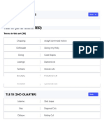 TLE 10 (2ND QUARTER) Flashcards - Quizlet