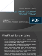 Pertemuan 4 - Klasifikasi Bandar Udara Dan Pesawat Terbang