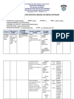 Plan de CCNN 3 Semana