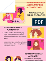 Definisi Komunikasi Augmentatif Dan Alternatif (Aac)