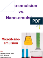 Micro-Emulsion vs. Nano-Emulsion