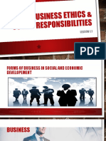 Business Ethics & Social Responsibilities: Lesson 1.1