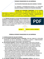 Formulas de Estado Financiero 2