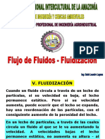 Flujo de Fluidos - Fluidizacion - 2021 I