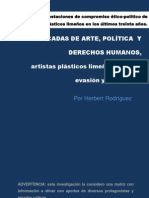 HERBERT RODRÍGUEZ, 3 DECADAS DE ARTE, POLÍTICA Y DERECHOS HUMANOS