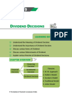 Ividend Ecisions: Learning Outcomes