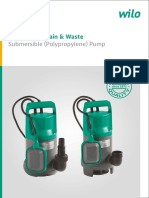 Wilo-Initial Drain & Waste: Submersible (Polypropylene) Pump