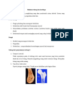 TOPIK 8 Biokimia Tulang Dan Kartilago
