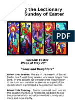 Living the Lectionary - Sixth Sunday of Easter