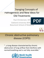 COPD - Changing Concepts of Pathogenesis and New Ideas For Old Treatments