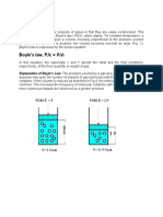 Boyle's Law, P V P