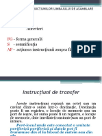 9 - Instructiuni de Transfer