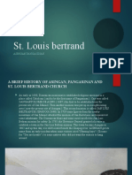 St. Louis Bertrand: Asingan Pangasinan
