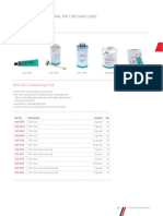 Repair and Sealing Material For Tyres and Tubes Vulcanizing Fluids