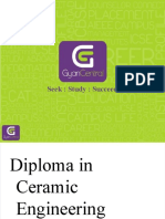 Diploma in Ceramic Engineering