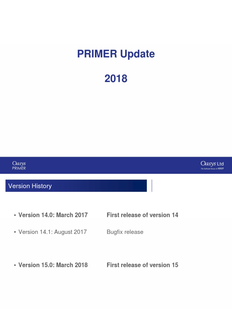 PRIMER v15 Update & Features | PDF | Zip (File Format) | Computer File