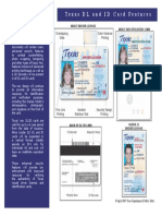 Texas D L and ID Car D Featur Es: Adult Driver License Adult Identification Card