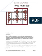 Operacion Choke Manifold